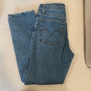Levis wedgie straight leg jeans